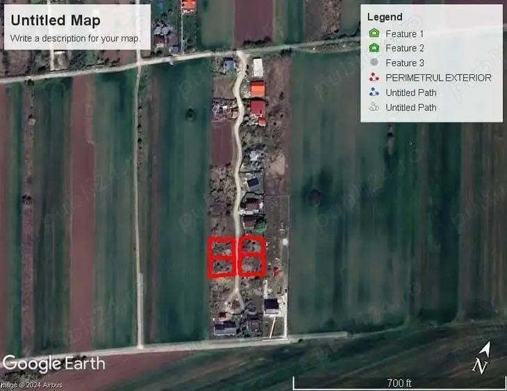 Teren de 500 mp, în Bolintin-Deal