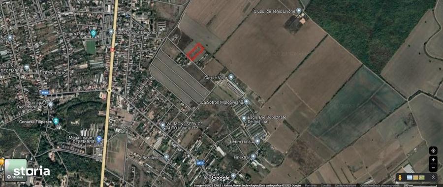 Teren Construcții intravilan de 3500 mp, în 1 Decembrie