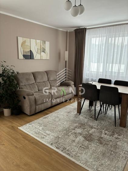 Apartament cu 3 camere semidecomandat, mobilat în Florești — fotografia 1