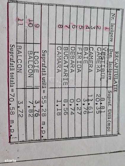 2 camere, 14/14, bloc 1980, 71mp, anvelopat-Lujerului - 14