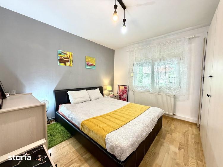 Apartament cu 3 camere decomandat, mobilat în Dorobanților