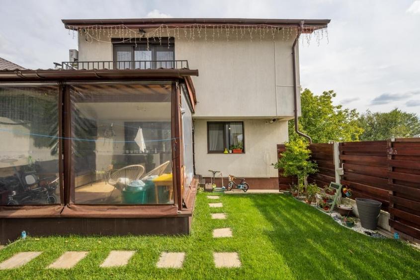 Casă individuală cu 4 camere cu Canalizare în Chiajna