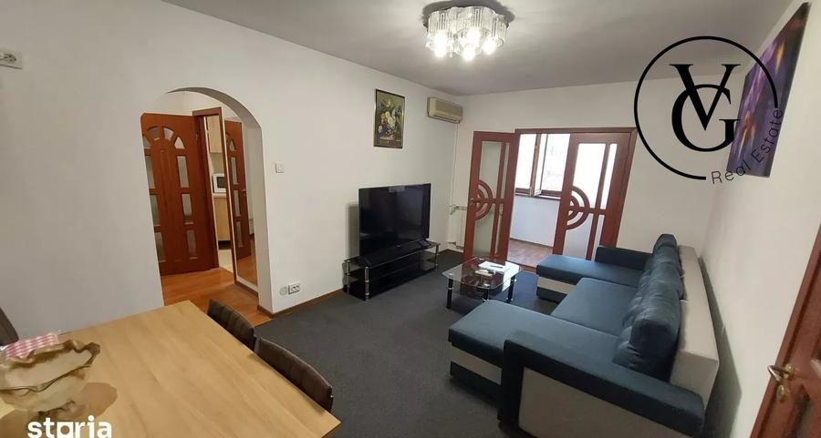 Apartament cu 2 camere semidecomandat, mobilat în Titan