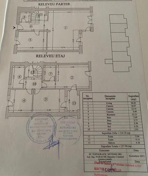 Casă cu 3 camere cu Teren 140 Mp în Ștefăneștii de Jos