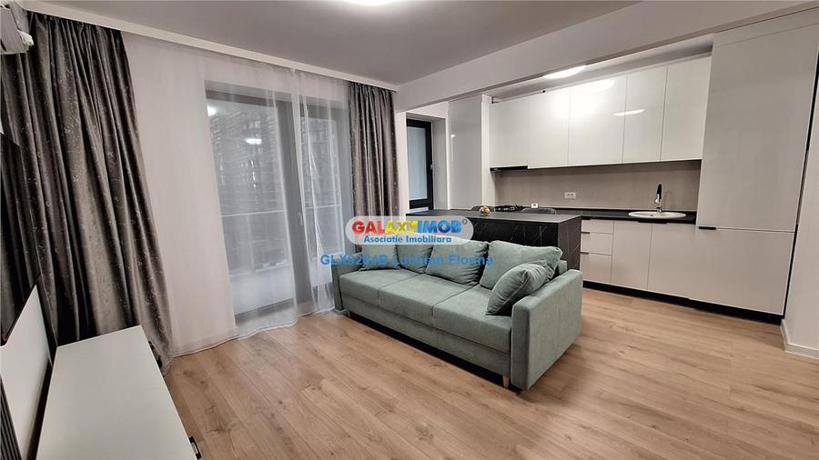 Apartament cu 2 camere semidecomandat, mobilat în Theodor Pallady