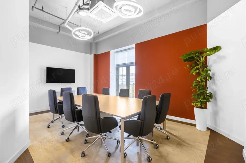 Spa?iu de birou privat pentru 4 persoane in Regus Hermes - 1