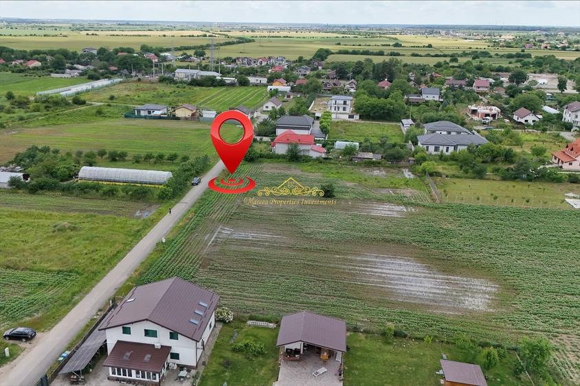 Teren Construcții intravilan de 1500 mp, în Căciulați