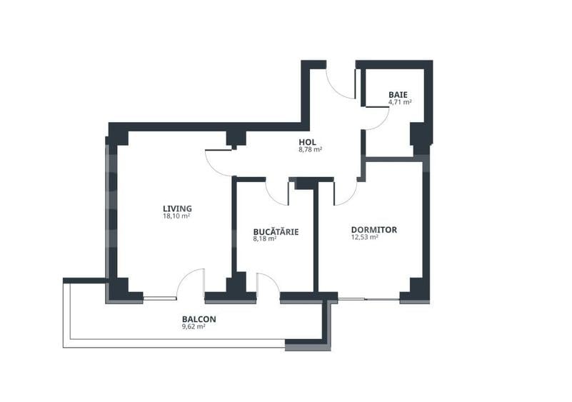 Apartament cu 2 camere decomandat în Exterior Est