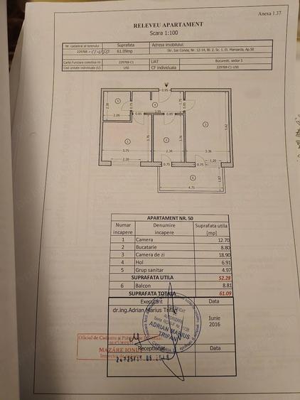 Apartament 2 camere Str Ion Conea - 2