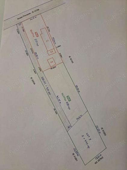 Teren de 500 mp, în Săbăreni