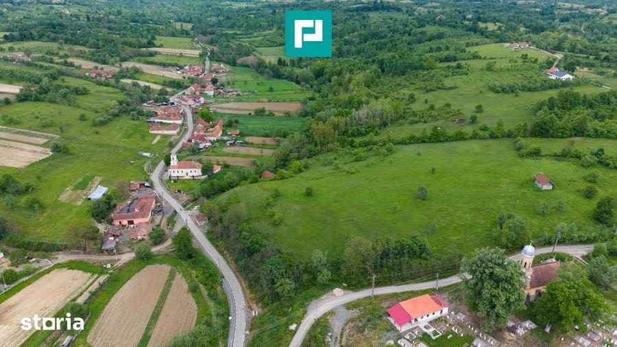 Casă cu 2 camere cu Teren 24494 Mp în Traian Vuia
