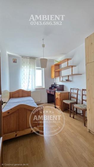 Apartament cu 3 camere decomandat, mobilat în Central