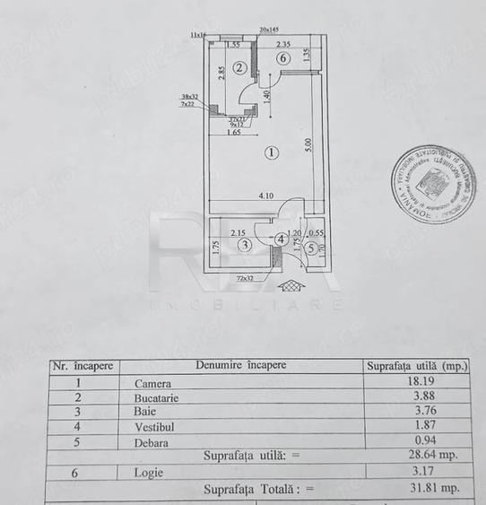 Garsonieră semidecomandată în Ghencea