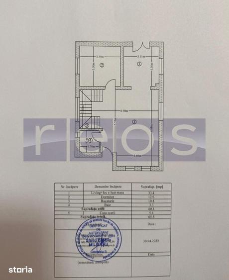 Casă cu 5 camere cu Teren 500 Mp în Central
