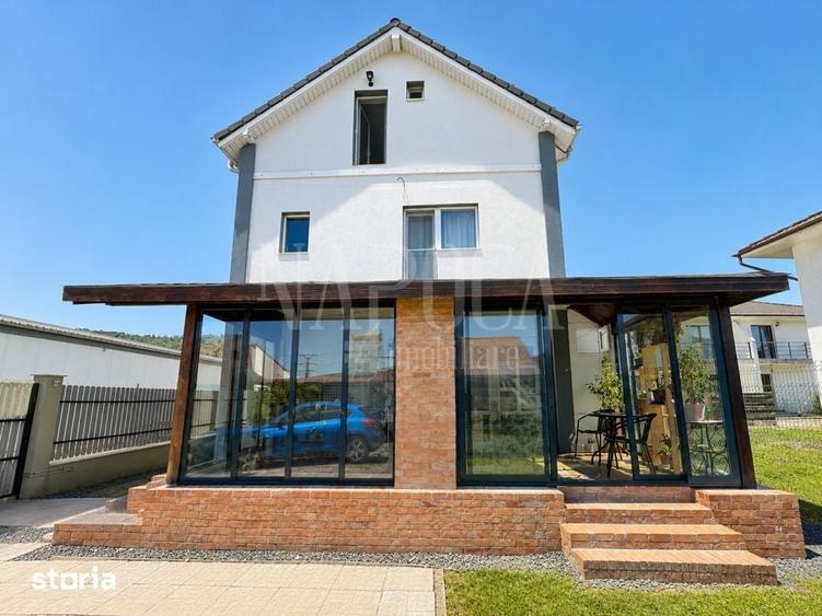 Casă cu 4 camere cu Teren 500 Mp în Gilău
