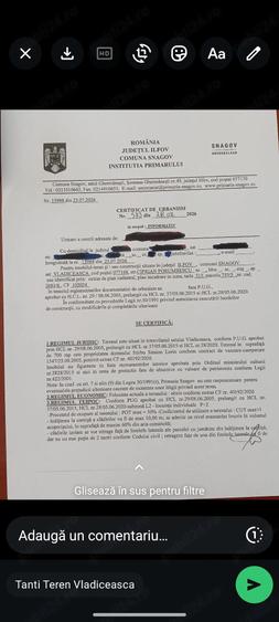 Teren de 700 mp, în Mogoșoaia