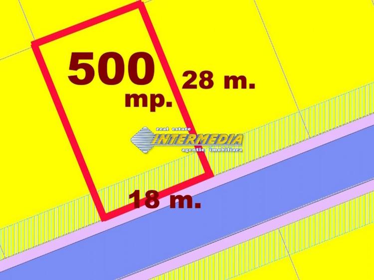 Teren Construcții intravilan de 500 mp, în Sud-Est