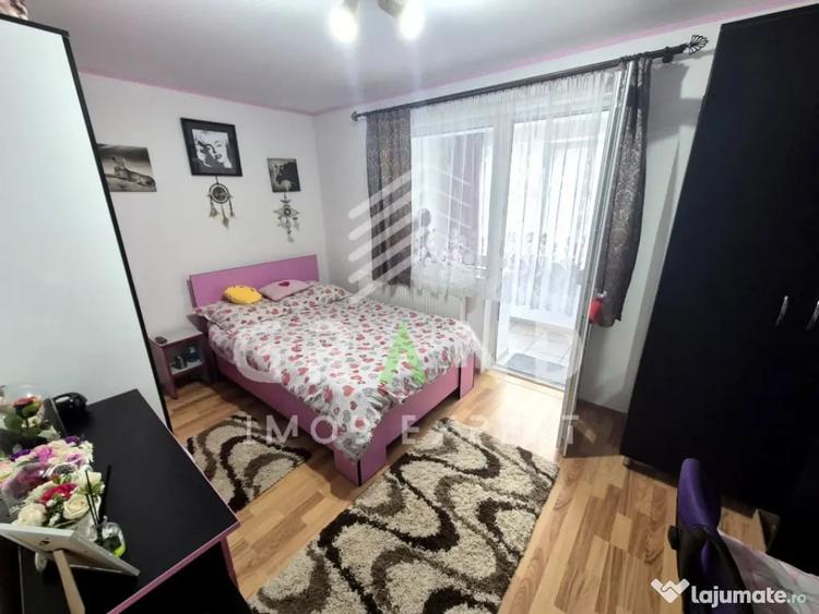 Apartament cu 3 camere semidecomandat în Central