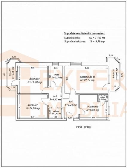 Apartament 3 camere de vânzare în zona Gară – etaj intermediar - 10