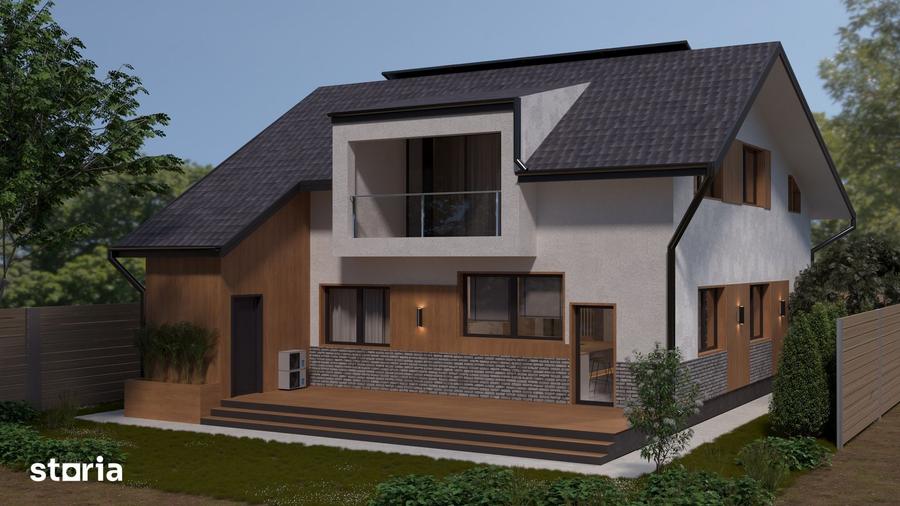 Casă cu 4 camere cu Teren 420 Mp în Domnești