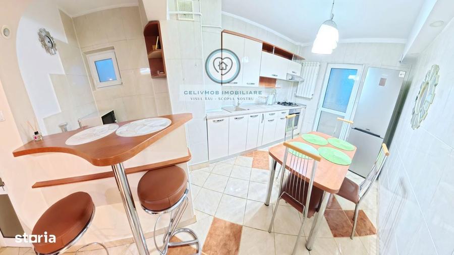 Ultracentral Ploiesti-3 cam, 2 bai, 2 balcoane, renovat+mobilat+utilat - 5