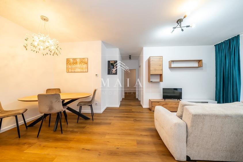 Apartament cu 3 camere decomandat, mobilat în Turnișor