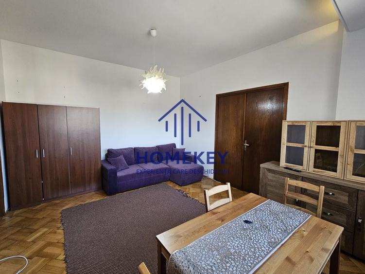 Apartament cu 2 camere semidecomandat, mobilat în Națiunile Unite
