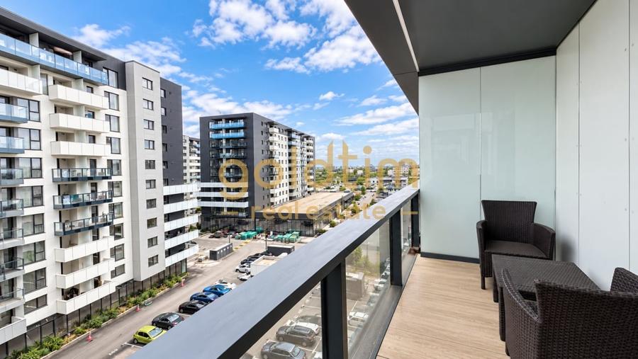 Apartament cu 2 camere decomandat, mobilat în Pipera