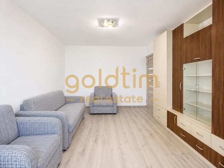 Apartament cu 2 camere semidecomandat, mobilat în Băneasa