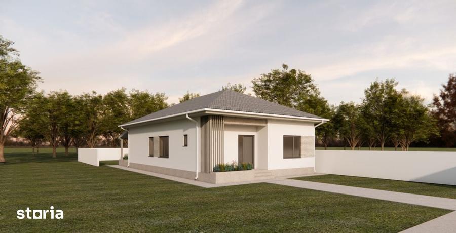 Casă cu 3 camere cu Teren 500 Mp în Malu Mare