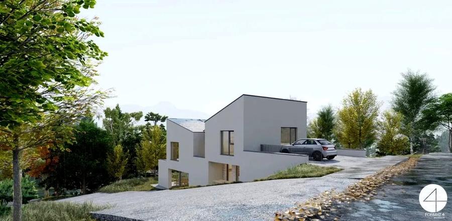 Duplex cu 4 camere cu Canalizare în Chinteni