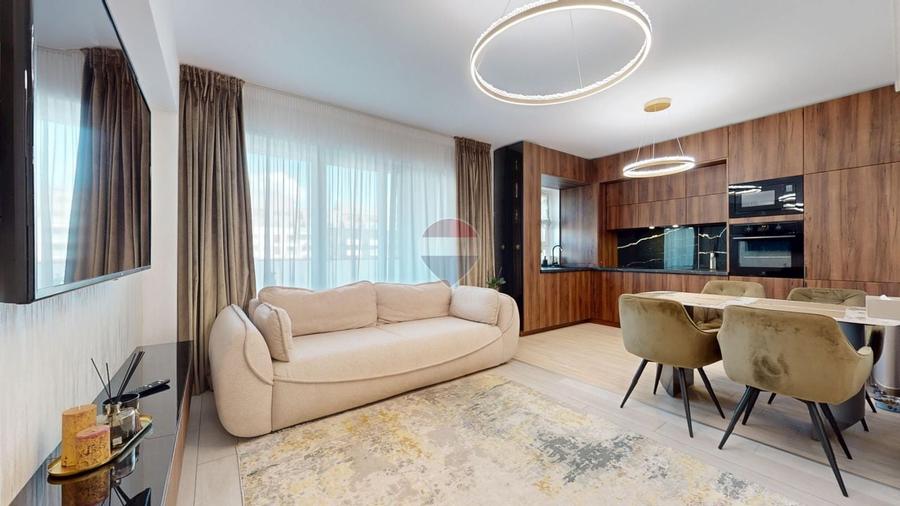 Apartament cu 3 camere decomandat, mobilat în Tractorul