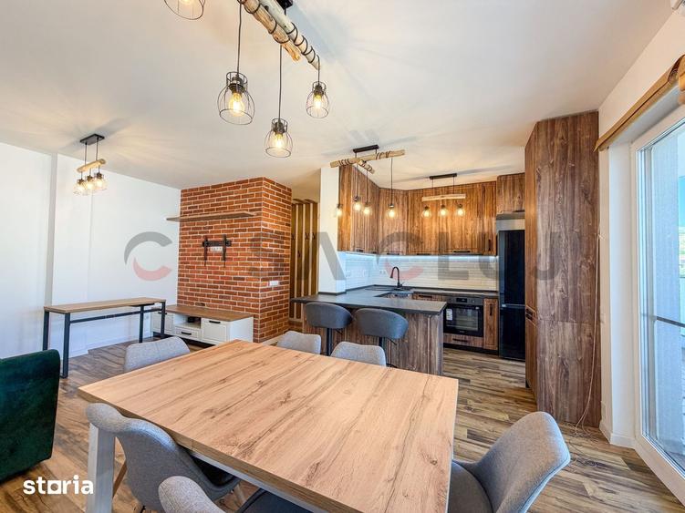 Apartament modern cu 3 camere, 68 mp + terasa 15 mp Borhanci - 12