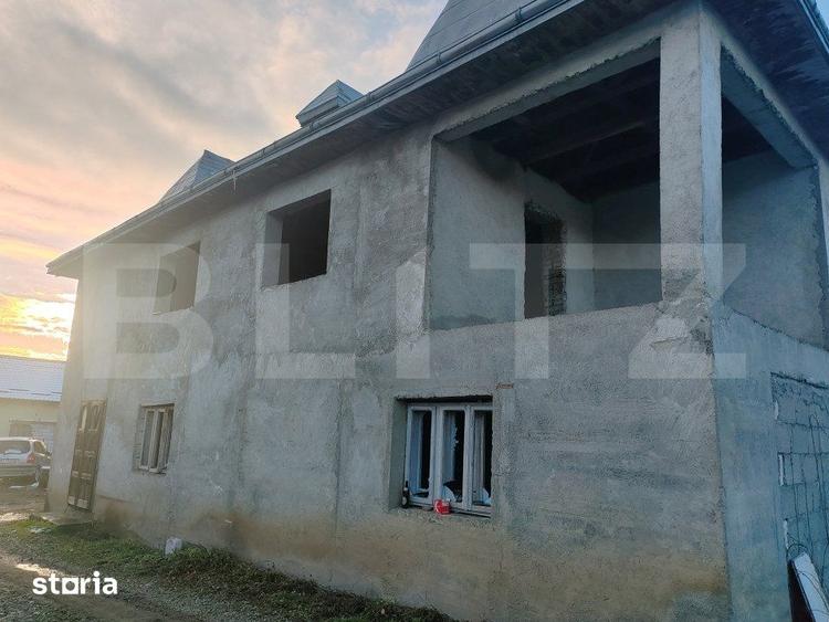 Casa la rosu, 4 camere, 143 mp, zona Burdujeni - 2
