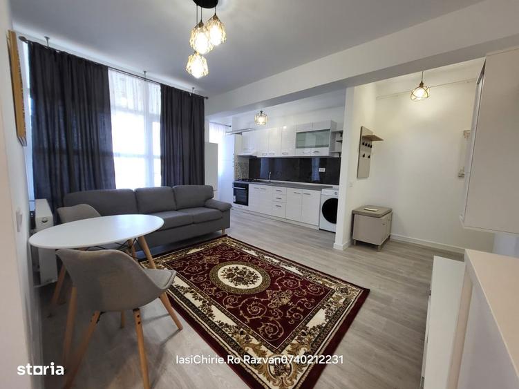 Apartament cu 2 camere, mobilat în Lunca Cetățuii