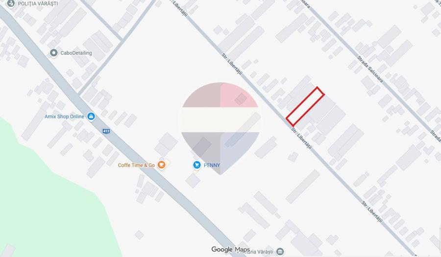 Teren Construcții intravilan de 966 mp, în Vărăști