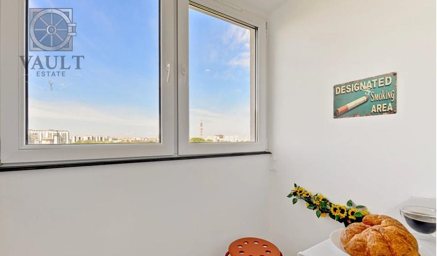 Apartament cu 3 camere semidecomandat, mobilat în Berceni