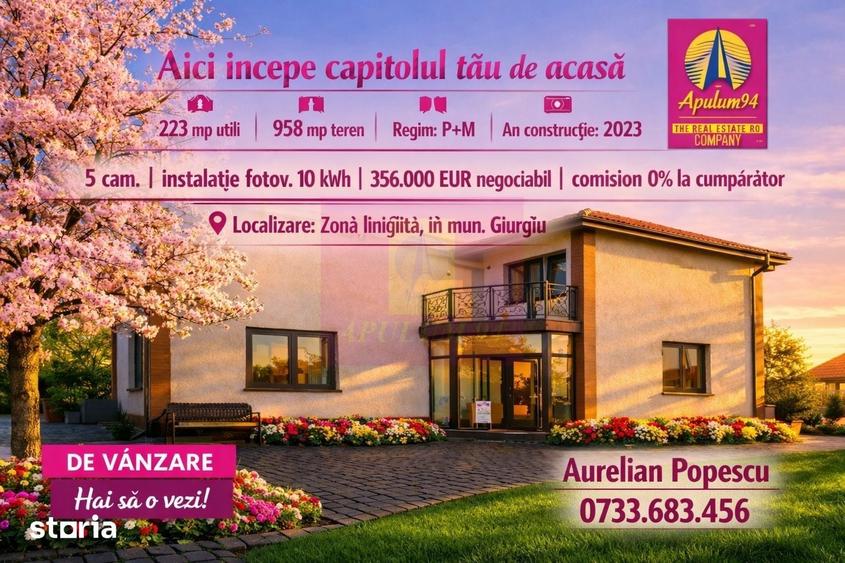 Casă cu 5 camere cu Teren 958 Mp în Central