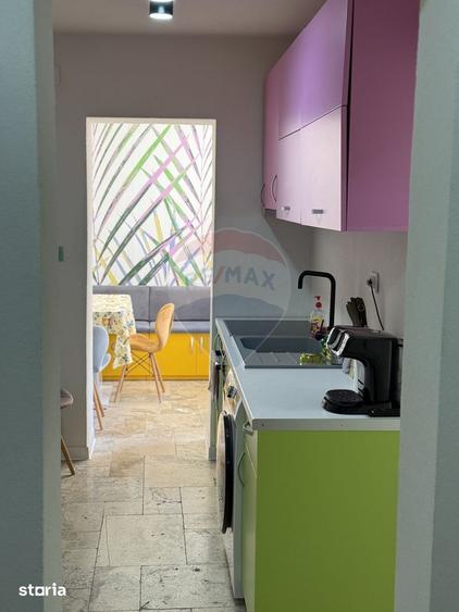 Apartament cu 2 camere, mobilat în Central