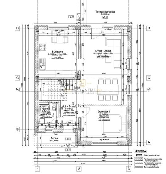 Casă cu 5 camere cu Teren 420 Mp în Vidra