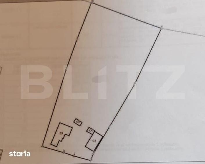 Casă cu 3 camere cu Teren 5520 Mp în Baciu