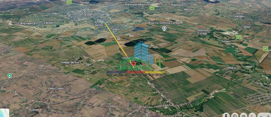 Teren agricol extravilan de 1800 mp, în Cotești