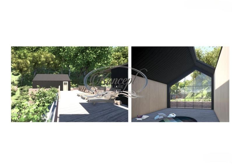 Casă cu 8 camere cu Teren 3069 Mp în Gilău