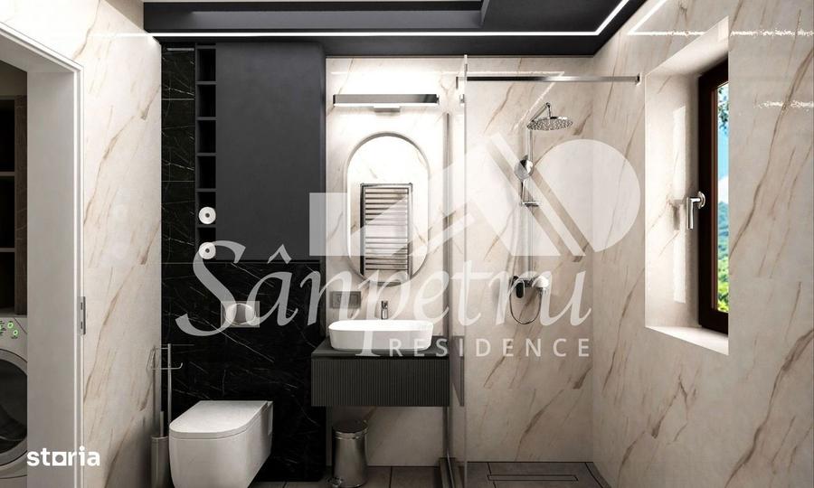 Apartament cu 2 camere în Sânpetru