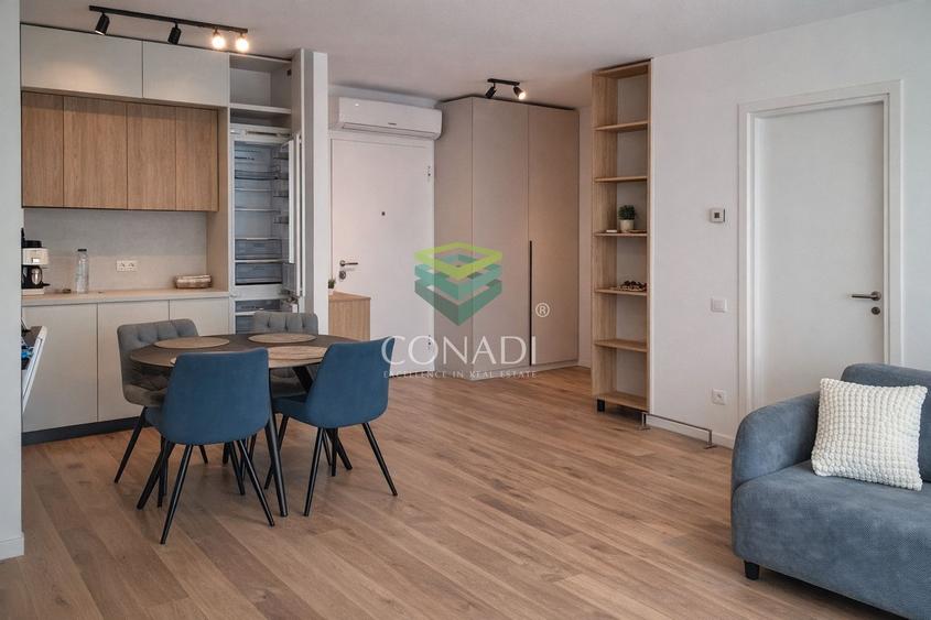 Apartament cu 2 camere semidecomandat, mobilat în Domenii