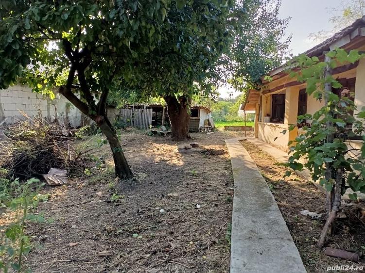 Casă cu 2 camere cu Teren 1000 Mp în Nuci
