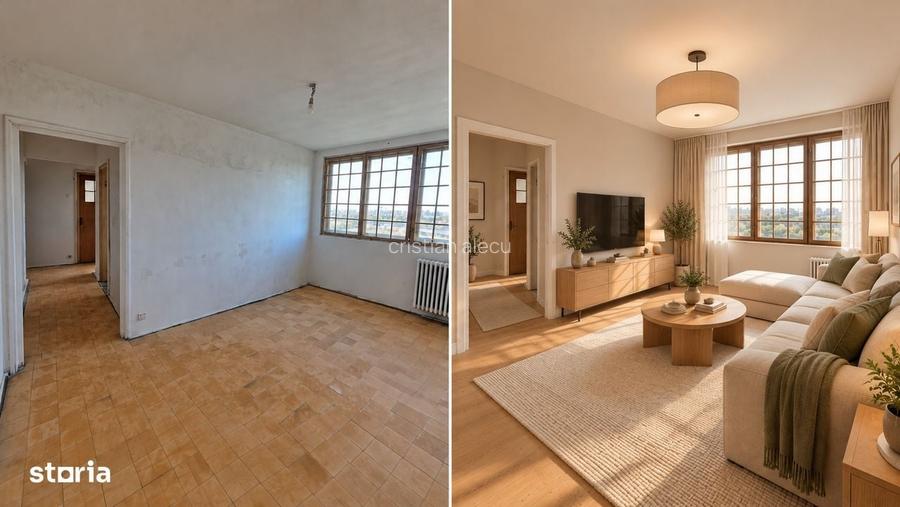 Urgent si negociabil !!! 4 Camere, 60 MP MIlitari, Apusului
