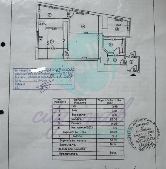 Apartament cu 2 camere semidecomandat în Vitan Mall