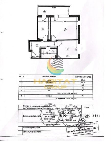 Apartament cu 2 camere decomandat în Apărătorii Patriei