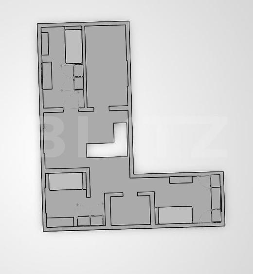 Penthouse cu 8 camere decomandat în Central